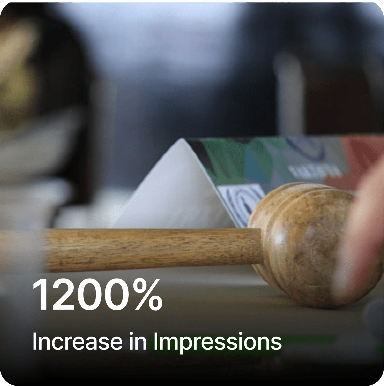 Increase in impressions